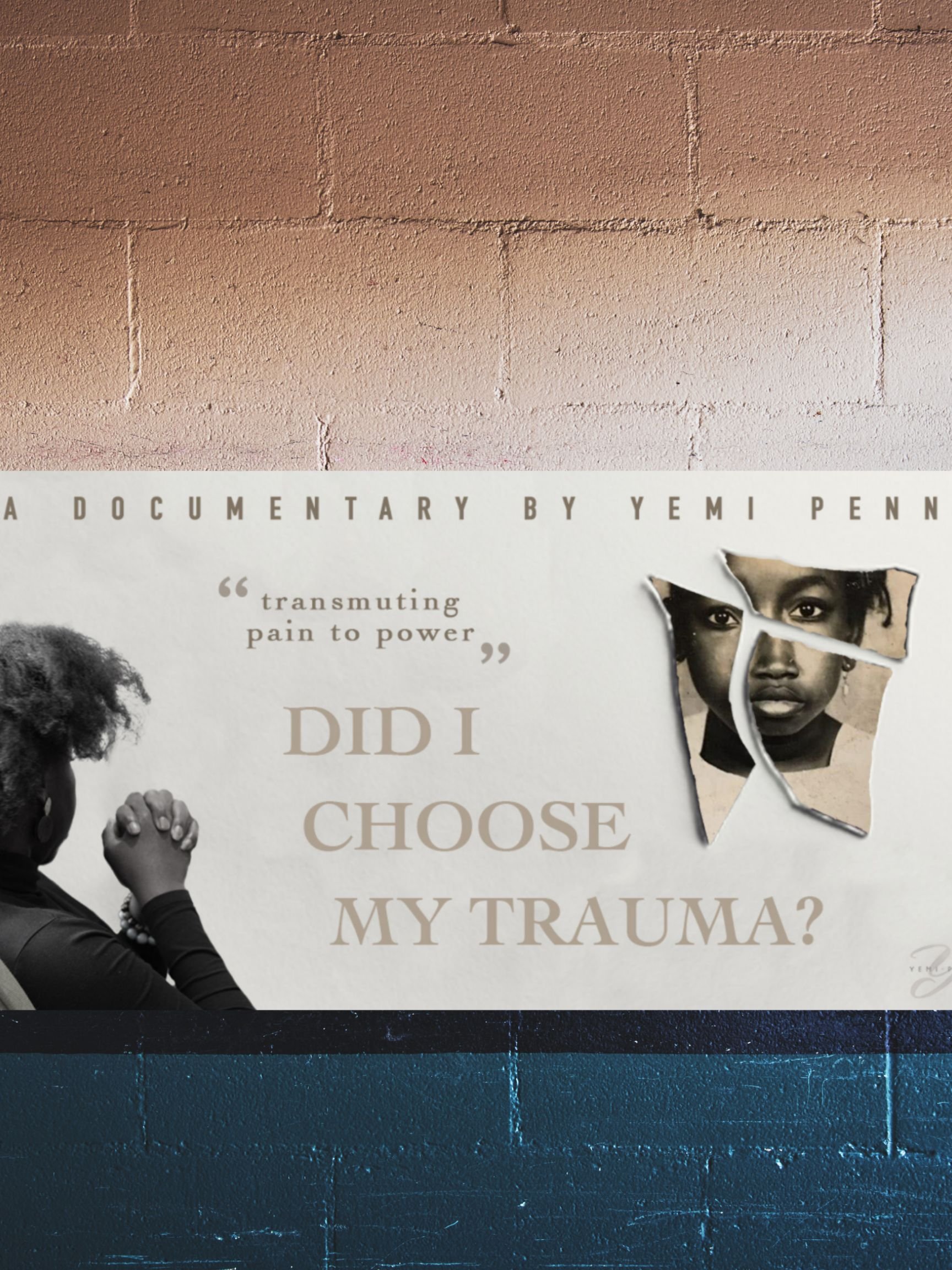 Did I Choose My Trauma Poster 3x4