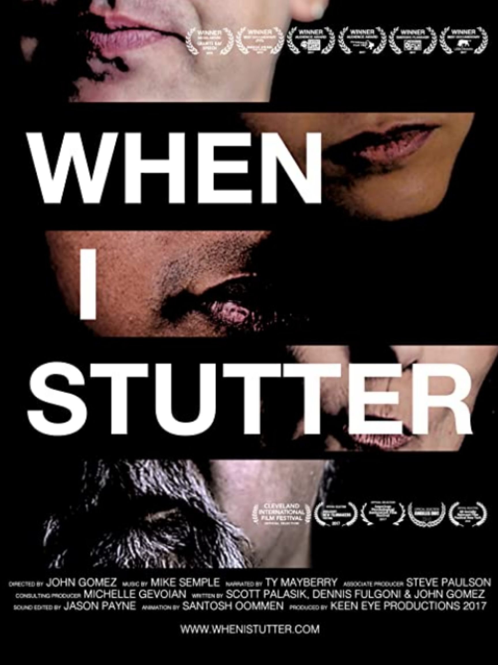 When I Stutter Poster - 3x4